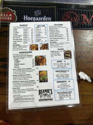 Menu photo 1 Beamie's at the River Augusta, GA Menu photo 1 Beamie's at the River Augusta, GA