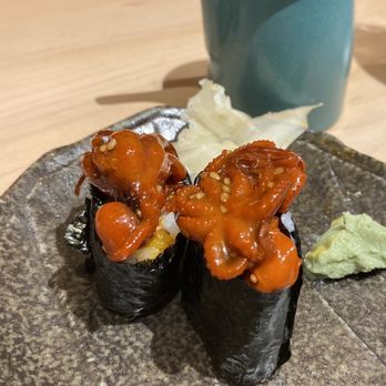 SHIKI - The octopus nigiri was so delicious with marinade the octopus is prepared in. - Sushi Bars Near Me - Charleston, South Carolina