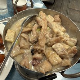 Extremely salty and gross chicken casserole