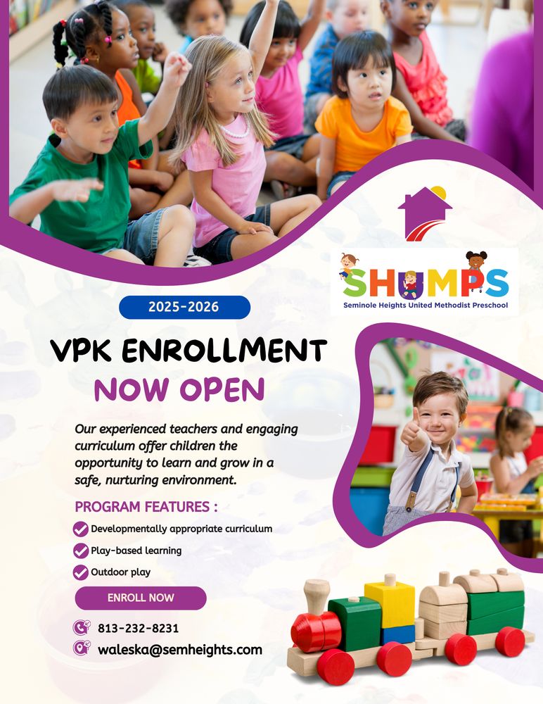 Seminole Heights United Methodist Preschool - childcare center in Tampa, FL