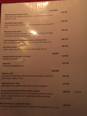 Menu photo 5 Restaurant Peklo Prague, PR Menu photo 5 Restaurant Peklo Prague, PR