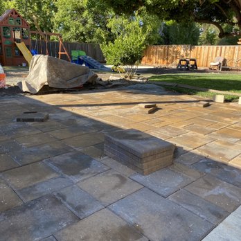 Father & Son Marble & Tile - Slab pavers in backyard - Countertop Installation Near Me Father & Son Marble & Tile - Slab pavers in backyard - Countertop Installation Near Me