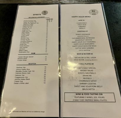Menu photo 2 Cattle Shed Alpharetta, GA