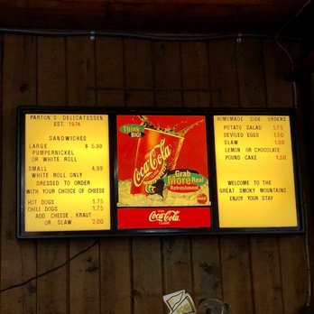 Parton's Deli - Menu - Delis Near Me - Gatlinburg, Tennessee Parton's Deli - Menu - Delis Near Me - Gatlinburg, Tennessee