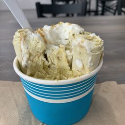 Rolled Pistachio Ice Cream Rolled Pistachio Ice Cream