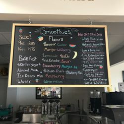 Remedy This Naturally Café - Smoothie menu at Remedy This Naturally
