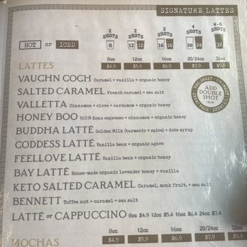 Cafe FeelLove - menu - Coffee & Tea Near Me - St. George, Utah Cafe FeelLove - menu - Coffee & Tea Near Me - St. George, Utah