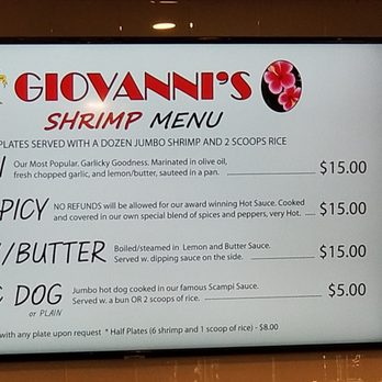 Giovanni’s Shrimp - Seafood Near Me - Honolulu, Hawaii