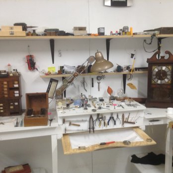 Duty's Watch and Clock Repair - A Shot of one of our work benches, (there are a lot of tools involved in the repair of timepieces) - Clock Repair Near Me - Lost Creek, West Virginia Duty's Watch and Clock Repair - A Shot of one of our work benches, (there are a lot of tools involved in the repair of timepieces) - Clock Repair Near Me - Lost Creek, West Virginia