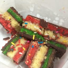 Rainbow Cookies