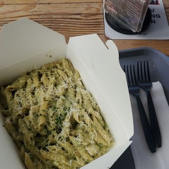 Al Dente - Build your own: Penne Pesto Cream Chicken Pasta - Italian Near Me - Garden Grove, California Al Dente - Build your own: Penne Pesto Cream Chicken Pasta - Italian Near Me - Garden Grove, California