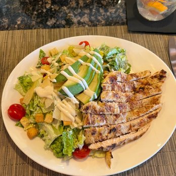 Canoe Greenwich - Caesar Salad with chicken and avocado - Salad Near Me - Greenwich, Connecticut Canoe Greenwich - Caesar Salad with chicken and avocado - Salad Near Me - Greenwich, Connecticut
