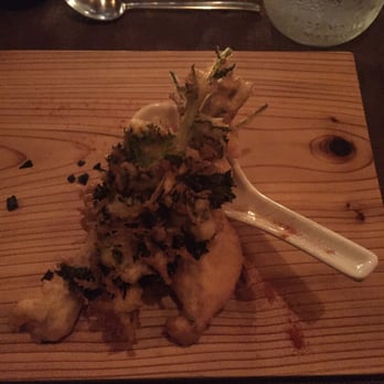 Living Kitchen Farm & Dairy - Tempura fried veggies and miso sauce - New American Near Me - Depew, Oklahoma Living Kitchen Farm & Dairy - Tempura fried veggies and miso sauce - New American Near Me - Depew, Oklahoma
