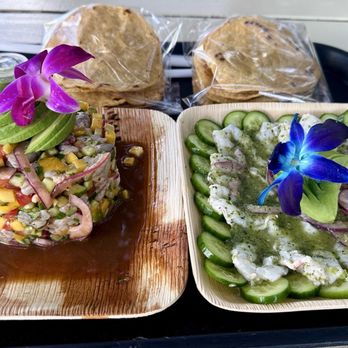 Mariscos La Carreta - Tropical ceviche and aguachile verde! Both were so fresh, flavorful, and absolutely delicious! - Seafood Near Me - Austin, Texas Mariscos La Carreta - Tropical ceviche and aguachile verde! Both were so fresh, flavorful, and absolutely delicious! - Seafood Near Me - Austin, Texas