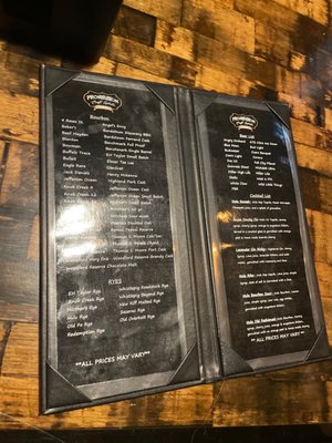 Menu photo 4 Prohibition Craft Spirits Louisville, KY Menu photo 4 Prohibition Craft Spirits Louisville, KY