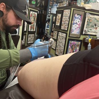Old Rose Tattoo - Tattoo Near Me - Temecula, California