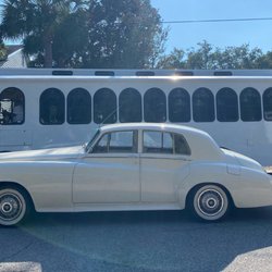 Lowcountry Trolley - Our Rolls Royce and trolley are ready to go!