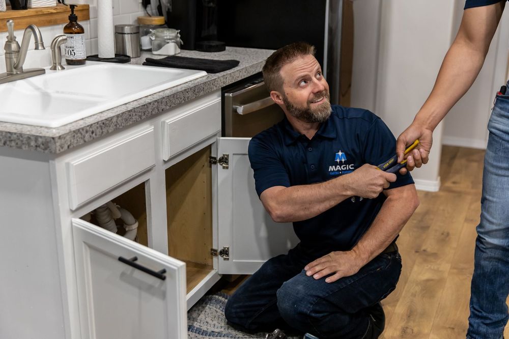 Slide of Magic Electric, Plumbing, Heating + Air