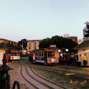 Cable Car - Powell Hyde Line - Cable Cars Near Me - San Francisco, California Cable Car - Powell Hyde Line - Cable Cars Near Me - San Francisco, California