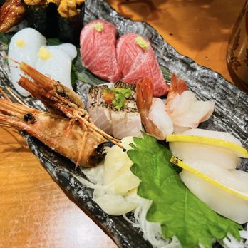 Yosaku - Sashimi and nigiri plate - Japanese Near Me - Portland, Maine Yosaku - Sashimi and nigiri plate - Japanese Near Me - Portland, Maine