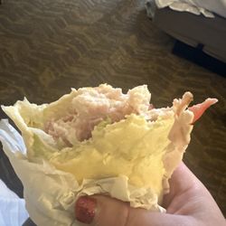 Jimmy John's - My family is in town for a cheer competition and we door dashed Jimmy John's. They missed our pickles and the drinks we added on.