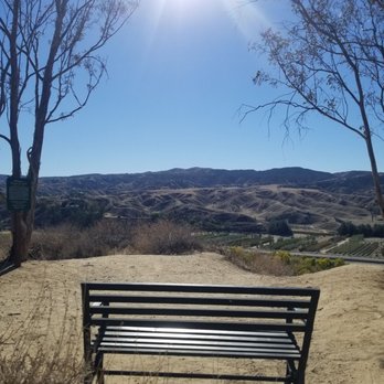 San Timoteo Nature Sanctuary - Bench - Hiking Near Me - Redlands, California