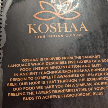 Koshaa Fine Indian Cuisine - Indian Near Me - Toronto, Ontario