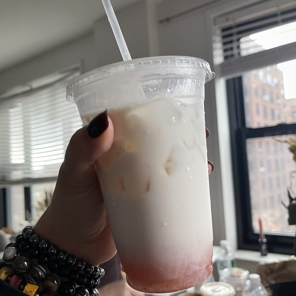 Chef Katsu Brooklyn - Iced Strawberry Latte - Pop-Up Restaurants Near Me - Brooklyn, New York