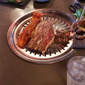Q-POT - One grill for a table that seats 8... takes too long to cook meats fast enough for all the hungry mouths - Korean Near Me - San Jose, California Q-POT - One grill for a table that seats 8... takes too long to cook meats fast enough for all the hungry mouths - Korean Near Me - San Jose, California