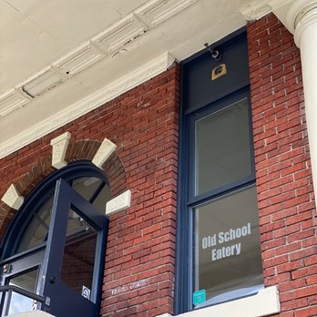 Old School Eatery - The only sign allowed on the building - Comfort Food Near Me - Revelstoke, British Columbia