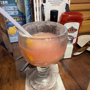 Texas Roadhouse - Sangria Margarita - Barbeque Near Me - San Antonio, Texas