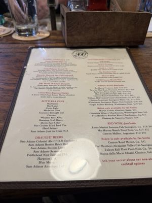 Menu photo 2 Union Oyster House Boston, MA