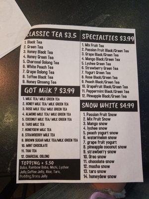 Menu photo 7 Corner Cafe San Diego, CA