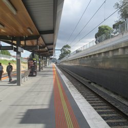 Nunawading Train Station - Platform