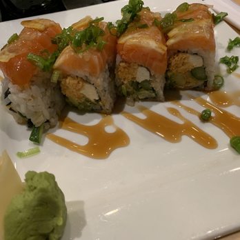 Sushi Brokers - Sunshine Roll ( added eel sauce) - Sushi Bars Near Me - Gilbert, Arizona Sushi Brokers - Sunshine Roll ( added eel sauce) - Sushi Bars Near Me - Gilbert, Arizona