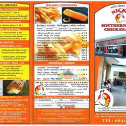 Nick's Southern Fried Chicken & Ribs - Menu