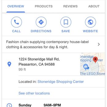 Express - Hours of operation - Women's Clothing Near Me - Pleasanton, California