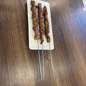 Ox 9 Lanzhou Hand Pulled Noodles - 3 Piece Lamb Skewers - Chinese Near Me - Fremont, California Ox 9 Lanzhou Hand Pulled Noodles - 3 Piece Lamb Skewers - Chinese Near Me - Fremont, California