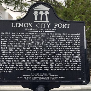 Historic Lemon City Port - Landmarks & Historical Buildings Near Me - Miami, Florida Historic Lemon City Port - Landmarks & Historical Buildings Near Me - Miami, Florida