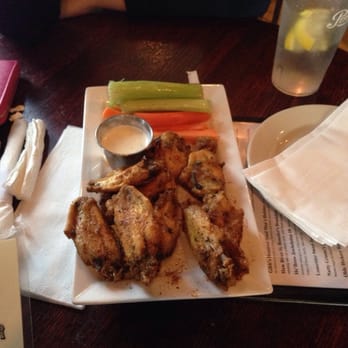 Hops Burger Bar - Dry rub chicken wings - Burgers Near Me - Greensboro, North Carolina