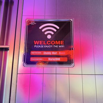 Chubby Mart - Free WiFi code - Hot Pot Near Me - Rowland Heights, California