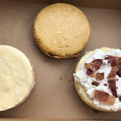 Cake Batter & Roll - 5" cheesecakes - Apple fireball, pumpkin, and maple bacon