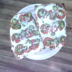 Sorry my sk camera sucks. but the french bread was pretty good. dont get jalepenos!