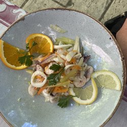 Taverna Della Rocca Rist. Incannucciata di Camilli S.& C.sas - Seafood salad