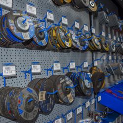 Vern Lewis Welding Supply - Range of abrasives.
