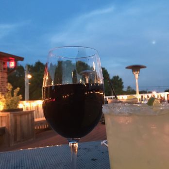 Manning's Restaurant - Red Cabernet for the lady and a margarita for the gentleman on the rooftop! - American Near Me - Clayton, North Carolina Manning's Restaurant - Red Cabernet for the lady and a margarita for the gentleman on the rooftop! - American Near Me - Clayton, North Carolina