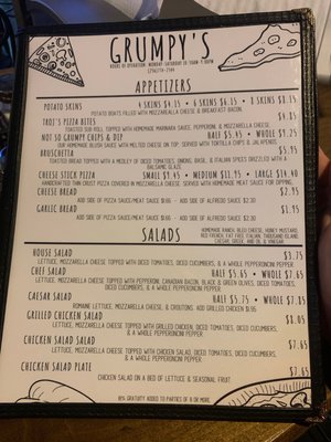 Menu photo 8 Grumpy's Italian Grill Cullman, AL