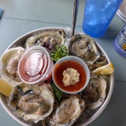 The Delaware Bay oysters half dozen. Get w dozen you won't regret it. Delish The Delaware Bay oysters half dozen. Get w dozen you won't regret it. Delish
