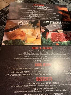 Menu photo 7 Hot Rocks Wisconsin Dells, WI