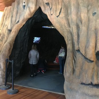 Giant Forest Museum - This was so neat! You can walk inside and watch informational clips - Museums Near Me - Three Rivers, California
